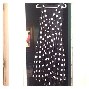 Ann Taylor polka dot dress size 0